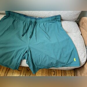 Cotopaxi Teal Activewear Shorts